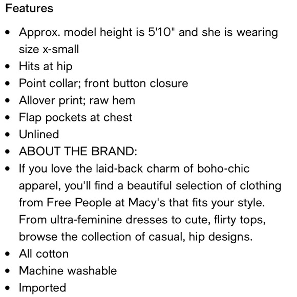 Free People Cropped Denim Camo Jacket - Picture 13 of 13